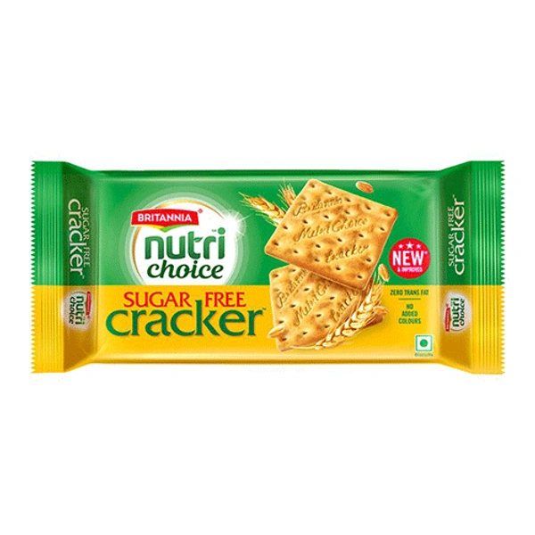 Britannia Nutrichoice Sugarfree Cracker (Cream Cracker)