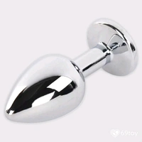 69 Toys Butt Plug (Stainless Steel) - Men And Women, Stainless Steel - Stainless steel, Men and Women
