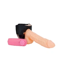 Hollow Strap-on Dildo - Couple, Silicone, 5.5 Inch