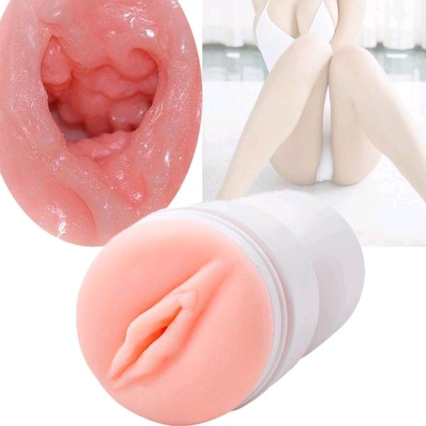 New Arrival Life-Like Male Masturbator - White, 16 cm×6 cm, Medical GradeTPR+ Soft Silicone