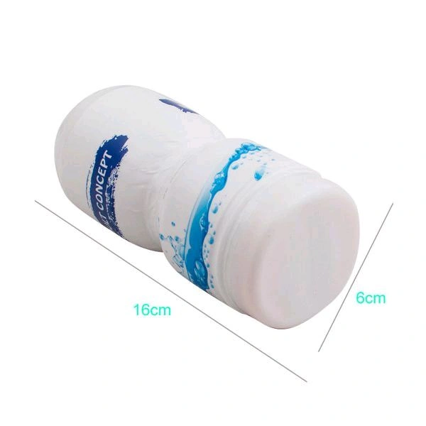 New Arrival Life-Like Male Masturbator - White, 16 cm×6 cm, Medical GradeTPR+ Soft Silicone
