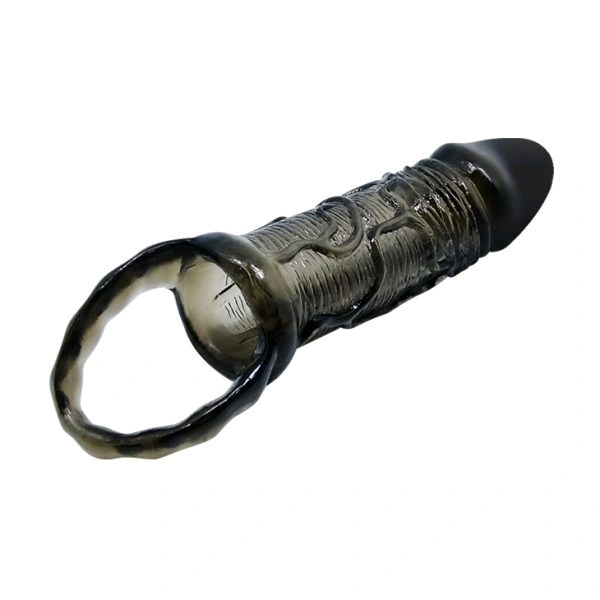 Men Extension Penis Sleeve - 5.11 Inch, TPR, Mine Shaft