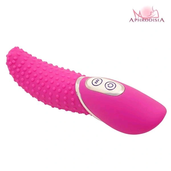 7 Frequency Battery-operated Waterproof Silicone Tounge Vibrator - Abs+ Silicone, Women, Pink Flamingo