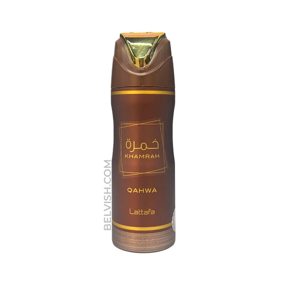 Lattafa Khamrah Qahwa Deodorant Spray