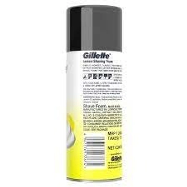 Gillette Classic Lemon Lime Pre Shave Foam - 196 g