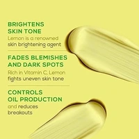 Joy Skin Fruits Lemon Brightening Face Wash 150ml | with Vitamin C for Glowing Skin | Reduces Dark Spots, Removes Excess Oil & Dirt | For Normal to Oily Skin