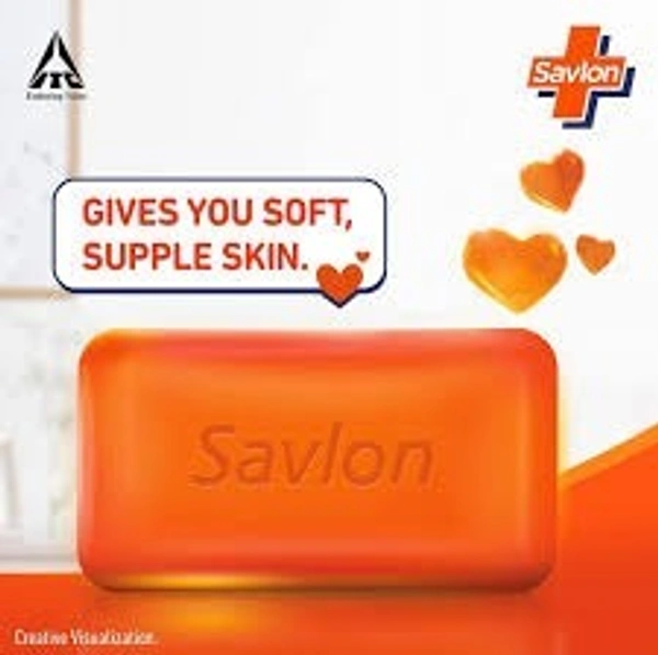 Savlon Moisturizing Glycerin soap bar with germ protection