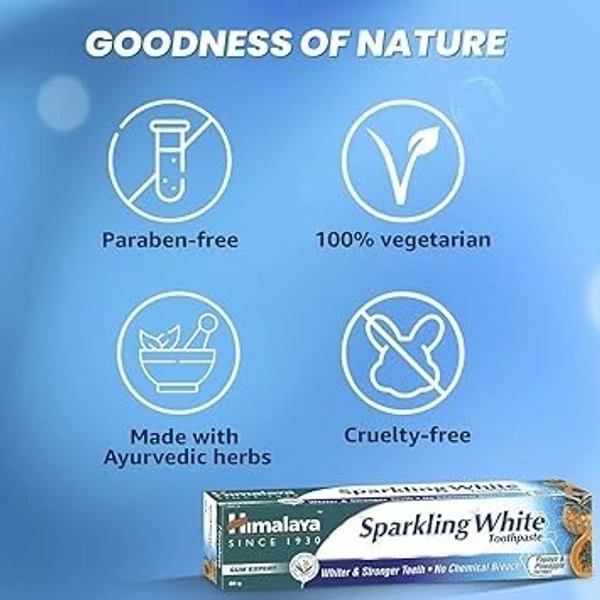 Himalaya Herbals Sparkling Whitening Toothpaste 150g
