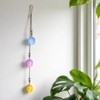 Minimalist Evil Eye Hanging | Handmade Good Luck Charm for Home & Office