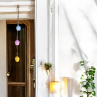 Minimalist Evil Eye Hanging | Handmade Good Luck Charm for Home & Office