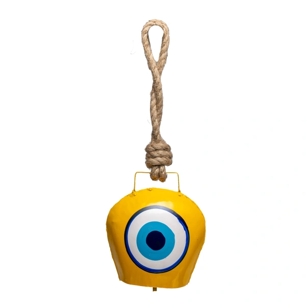 Bohemian Evil Eye Wall Hanging – Handmade Protection Amulet for Home/Office/Balcony