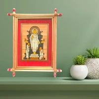 Buddha Handprinted Palm Leaf Frame - 0.5 in, 6 in, 9 in
