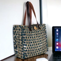 Sabai Grass Handbag/Lunch Bag - Sustainable Fashion
