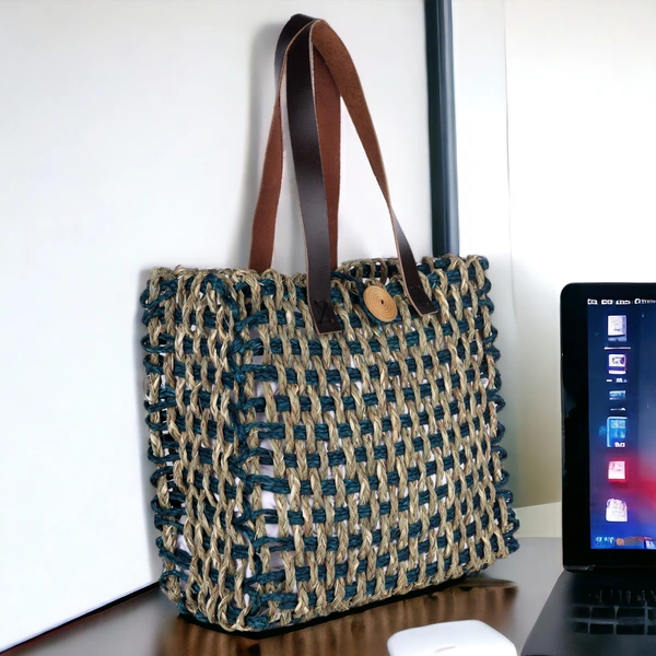 Sabai Grass Handbag/Lunch Bag - Sustainable Fashion