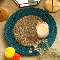 Natural Sabai Grass Placemat Mat - Ethically Handmade Décor