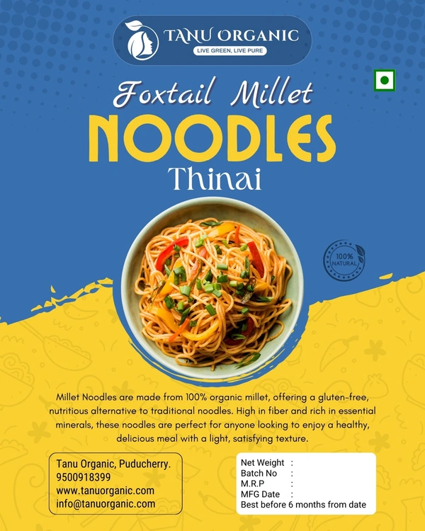 Noodles - Foxtail Millet (Thinai) - 220g