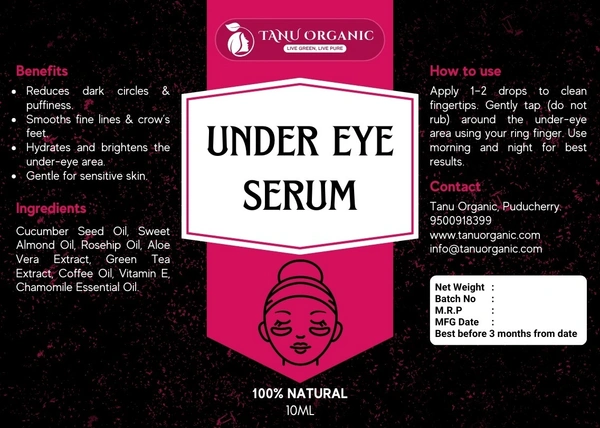 Under Eye Serum - 15ml
