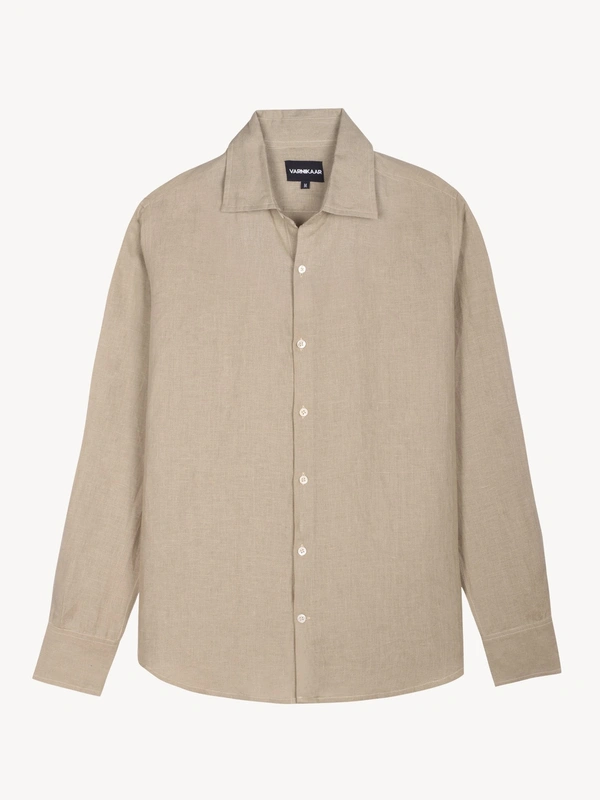 Desert Sand European Linen Shirt