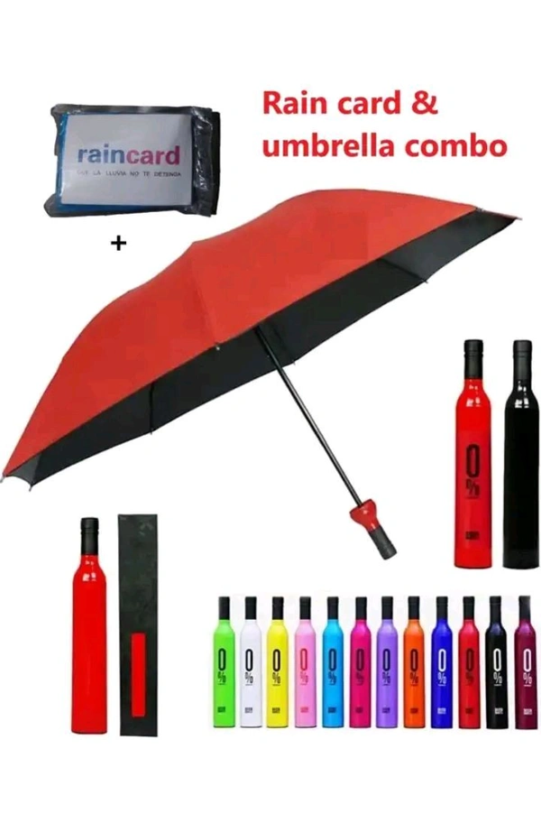 Hosain Unisex Foldable Umbrela Bottle Luxury