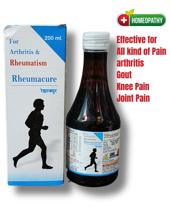 Rheumacure – Homeopathic Relief for Joint & Muscle Pain (200ml) - 200ml