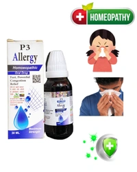 P3 Allergy Homoeopathic Oral Drops – 30ml - 30ML