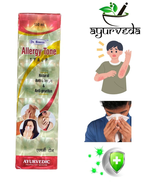Dr. Biswash Allergy Tone Syrup – 450 ml - 450 ML