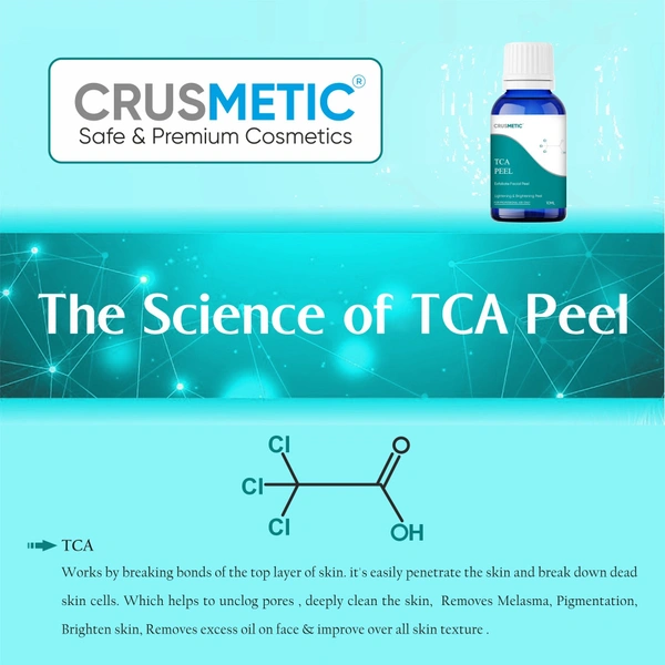 CRUSMETIC TCA 30% Peel- Exfoliate to Skin