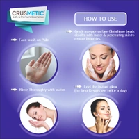 Glutathione Face Wash with Niacinamide, & Vitamin C (100ml) | Face Wash for Radiant & Even-Toned | Helps Reduce Dullness & Uneven Appearance | Suitable for All Skin Types