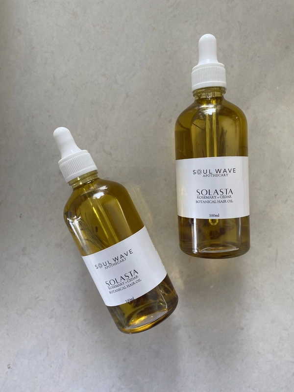 Solasta Hair Oil | Rosemary + Cedar Wood - 100 ml