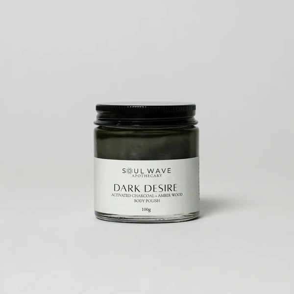 Dark Desire Body Polish | Amberwood + Charcoal - 100 gms