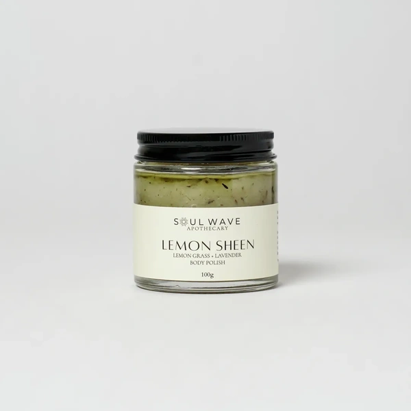 Lemon Sheen Body Polish | Lemongrass + Lavender