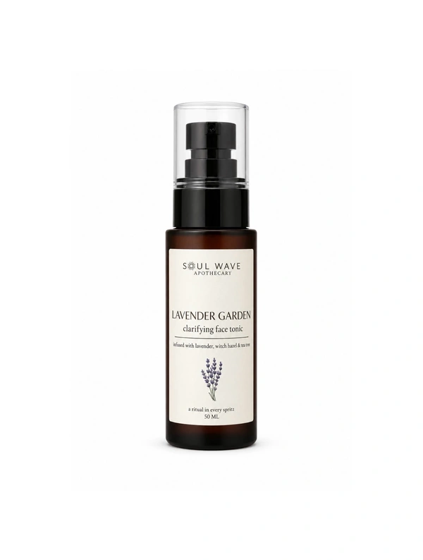 Lavender Garden Clarifying Face Tonic | Lavender + Witch Hazel - 50 ml