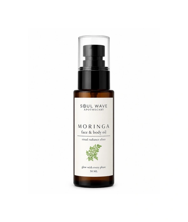 Organic Cold-Pressed Moringa Oil | Pure Nourishment for Skin and Hair - 50ml