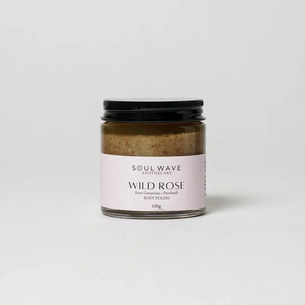 Wild Rose Body Polish | Rose Geranium + Patchouli - 100 gms