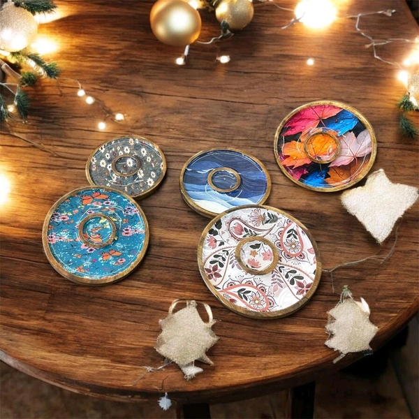 Round Chip N Dip Platter