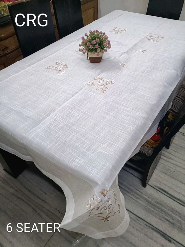 Organza Dining Table Cover - 60*90