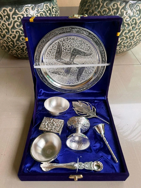 Pooja Thali Set With Gift Box