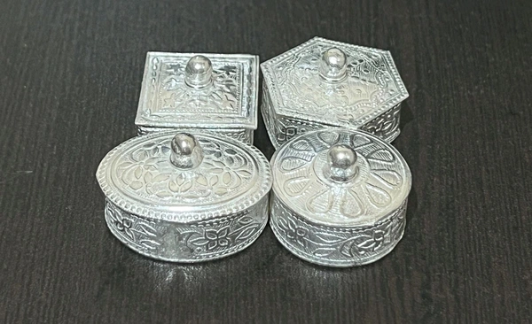 Small Dibbi's For Coins,kesar,Supari - 1 Inch
