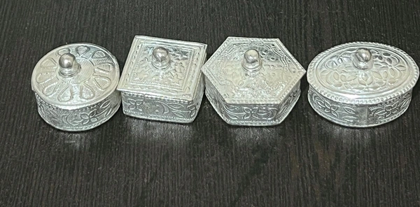 Small Dibbi's For Coins,kesar,Supari - 1 Inch