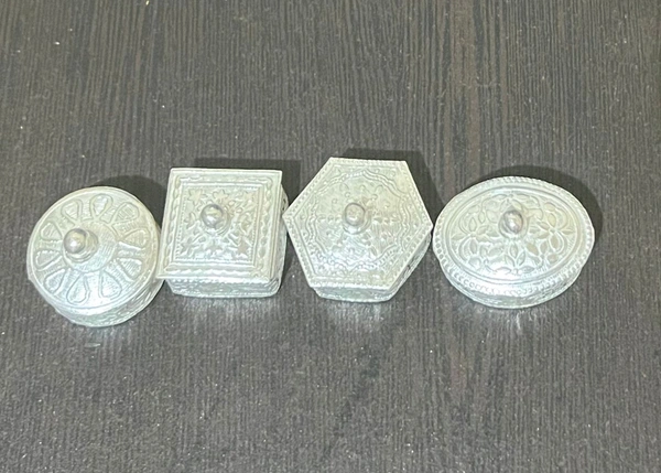 Small Dibbi's For Coins,kesar,Supari - 1 Inch