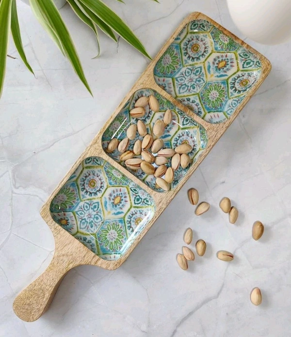 3 Compartment Platter - 18"*5"