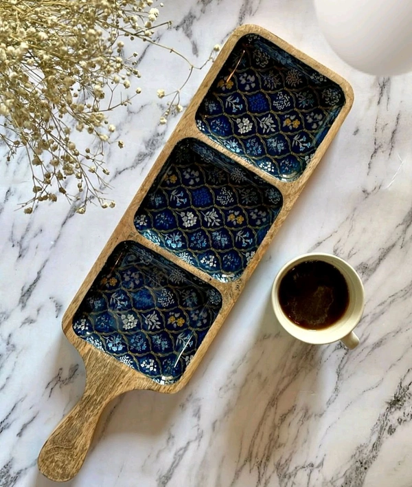 3 Compartment Platter - 18"*5"