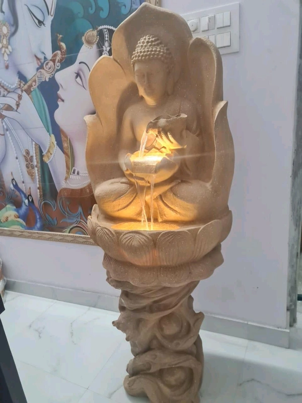 Buddha Water Fountain - 5 Feet
