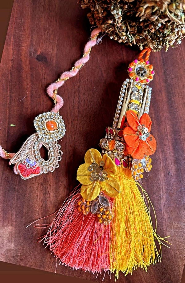 Kesariya Rakhi Set