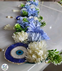 Floral Evil Eye Toran In 3 Colors