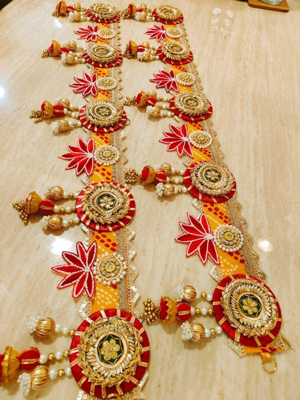 Red And Yellow Vibrant Door Hanging