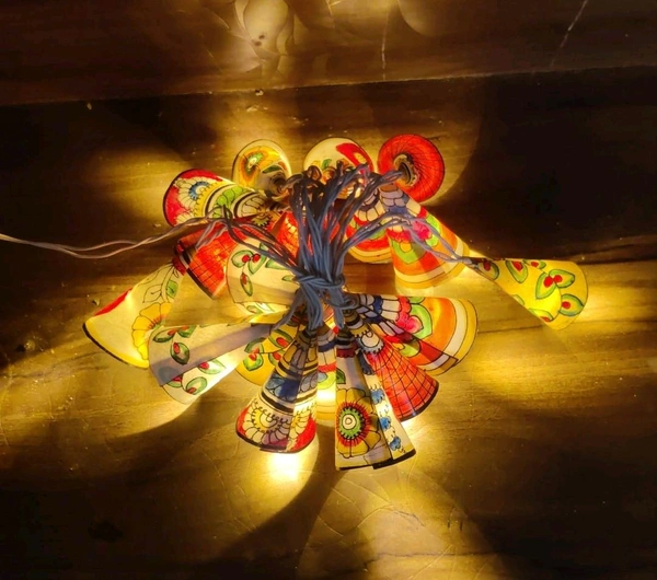 Handpainted Tholu Bammlota Fairy Lights
