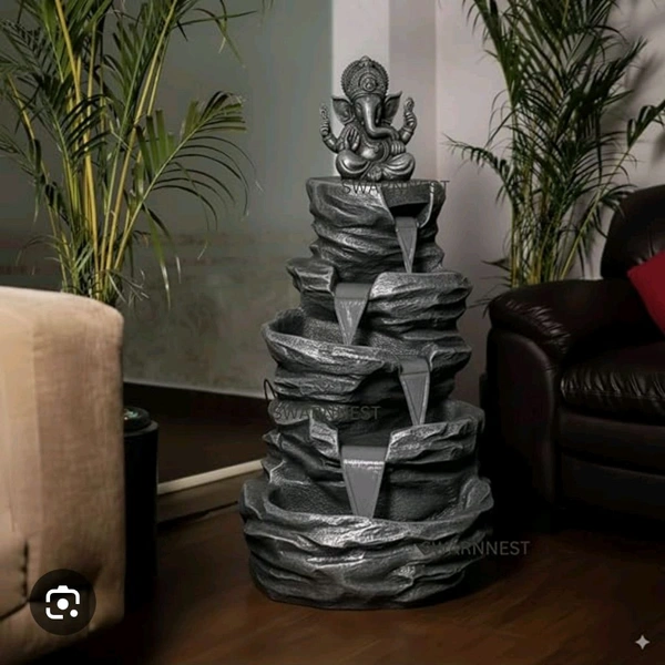 Lord Ganesh Multi Tiered Water Fountain
