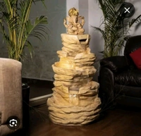 Lord Ganesh Multi Tiered Water Fountain