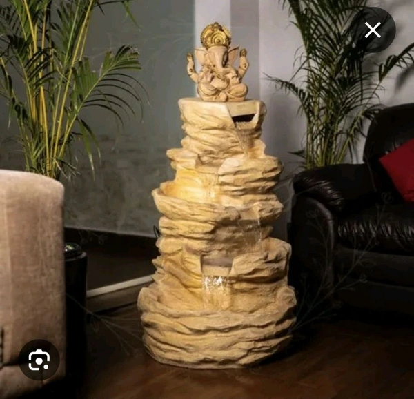 Lord Ganesh Multi Tiered Water Fountain